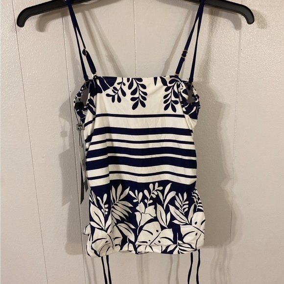 La Blanca Women's Bandeau Tankini Swimsuit Top NWT size 6 - Picture 9 of 10